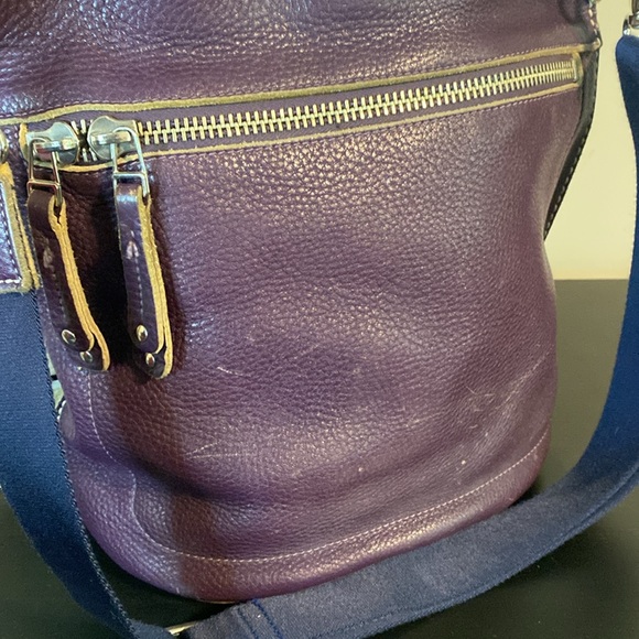 Roots 🦫 Pebbled Leather purse - Picture 2 of 15